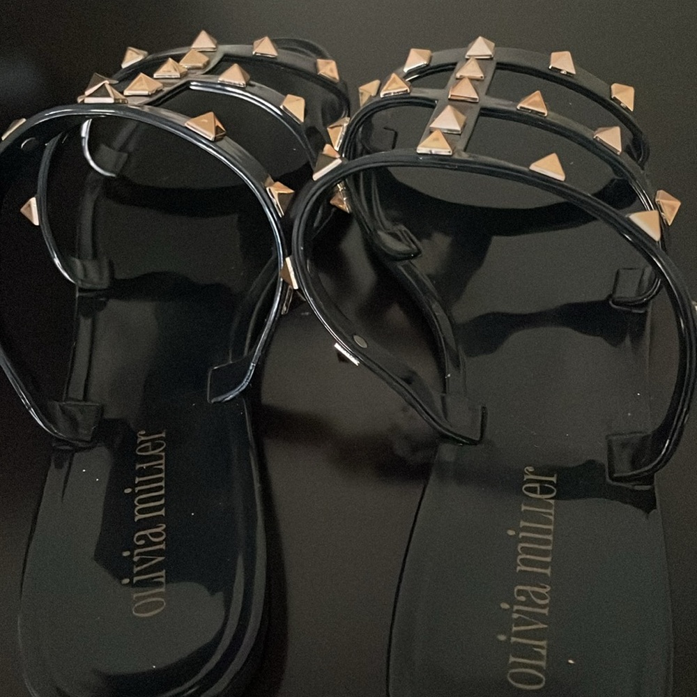 Olivia Miller Studded Sandals - Picture 4 of 4